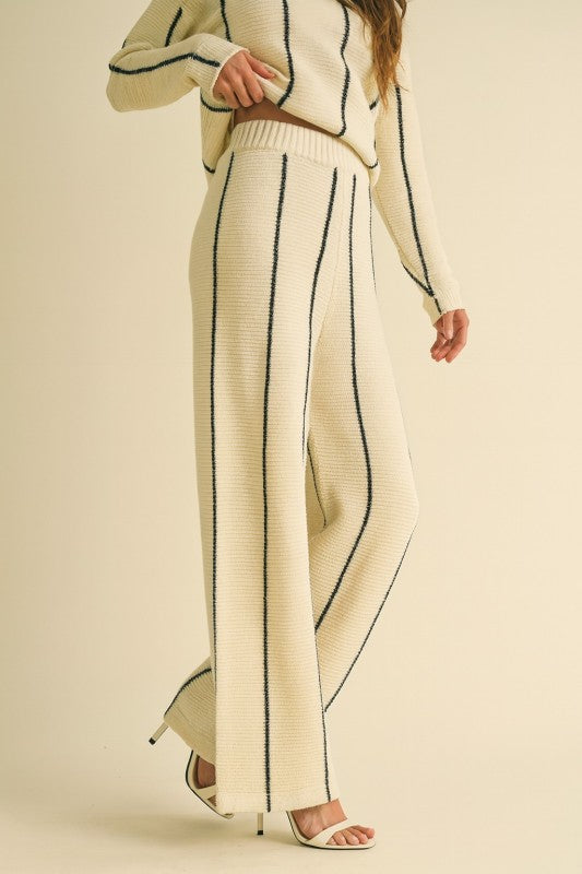 Set pantalón knit