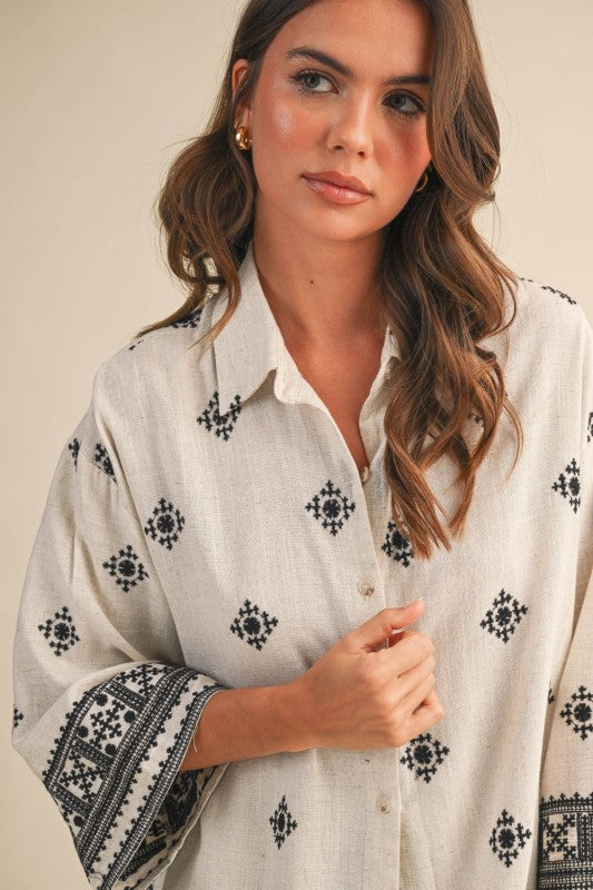 Set pantalón y camisa figuras
