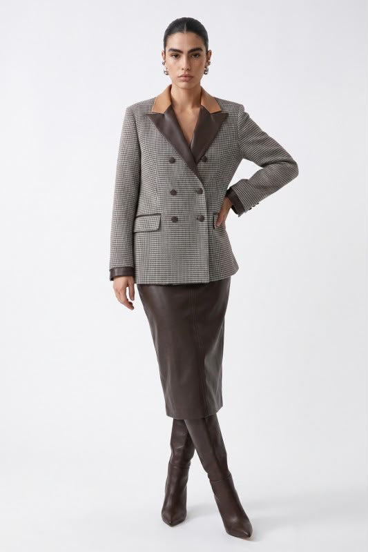 Set blazer y falda midi