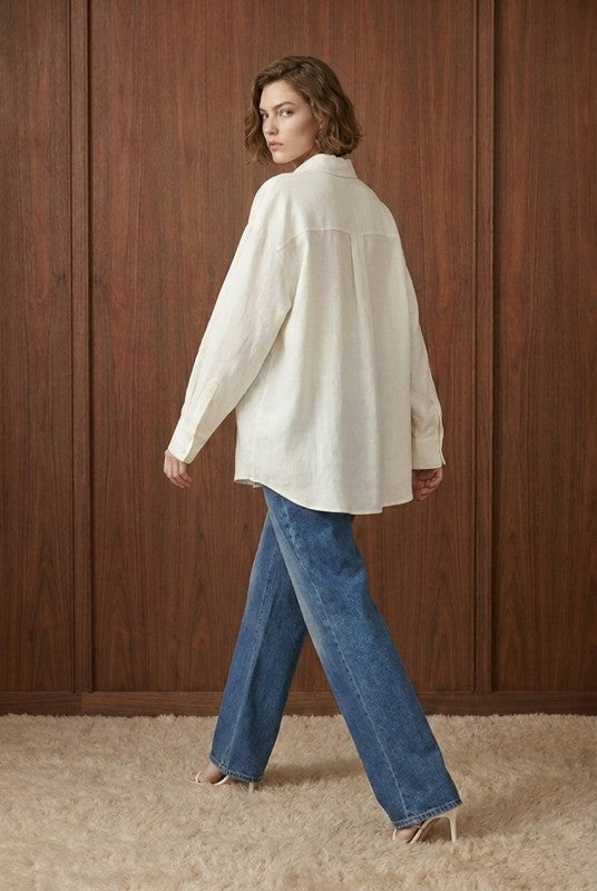 Blusan oversize botones de colores